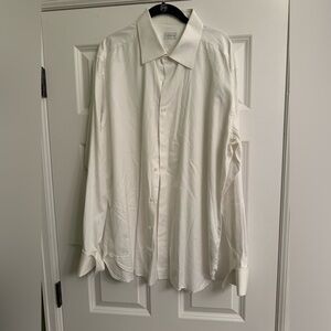 Zenga French cuff dress shirt 46/18